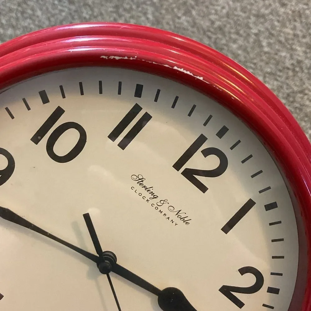 Tolosonic Sterling Noble 3 Clock Company Classic Wall Clocks by Unknown Brand
